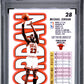 1993 Fleer #28 Michael Jordan PSA 8