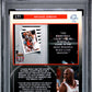 1993 Upper Deck Locker Talk #LT1 Michael Jordan PSA 7