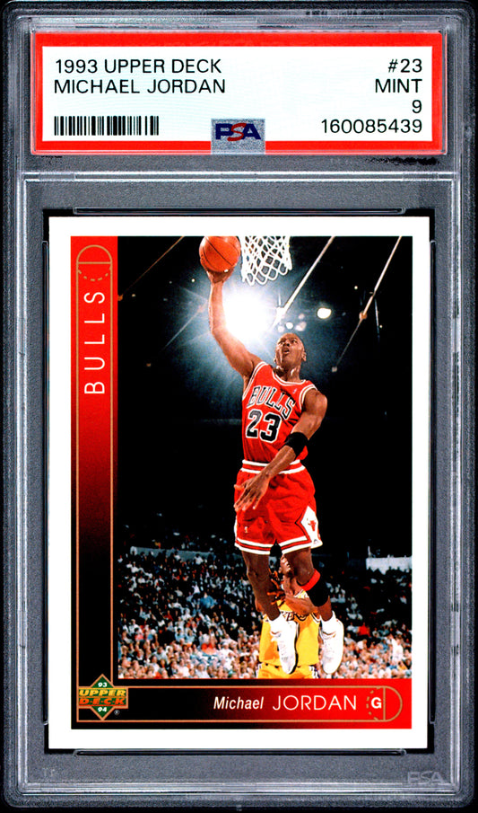 1993 Upper Deck #23 Michael Jordan PSA 9