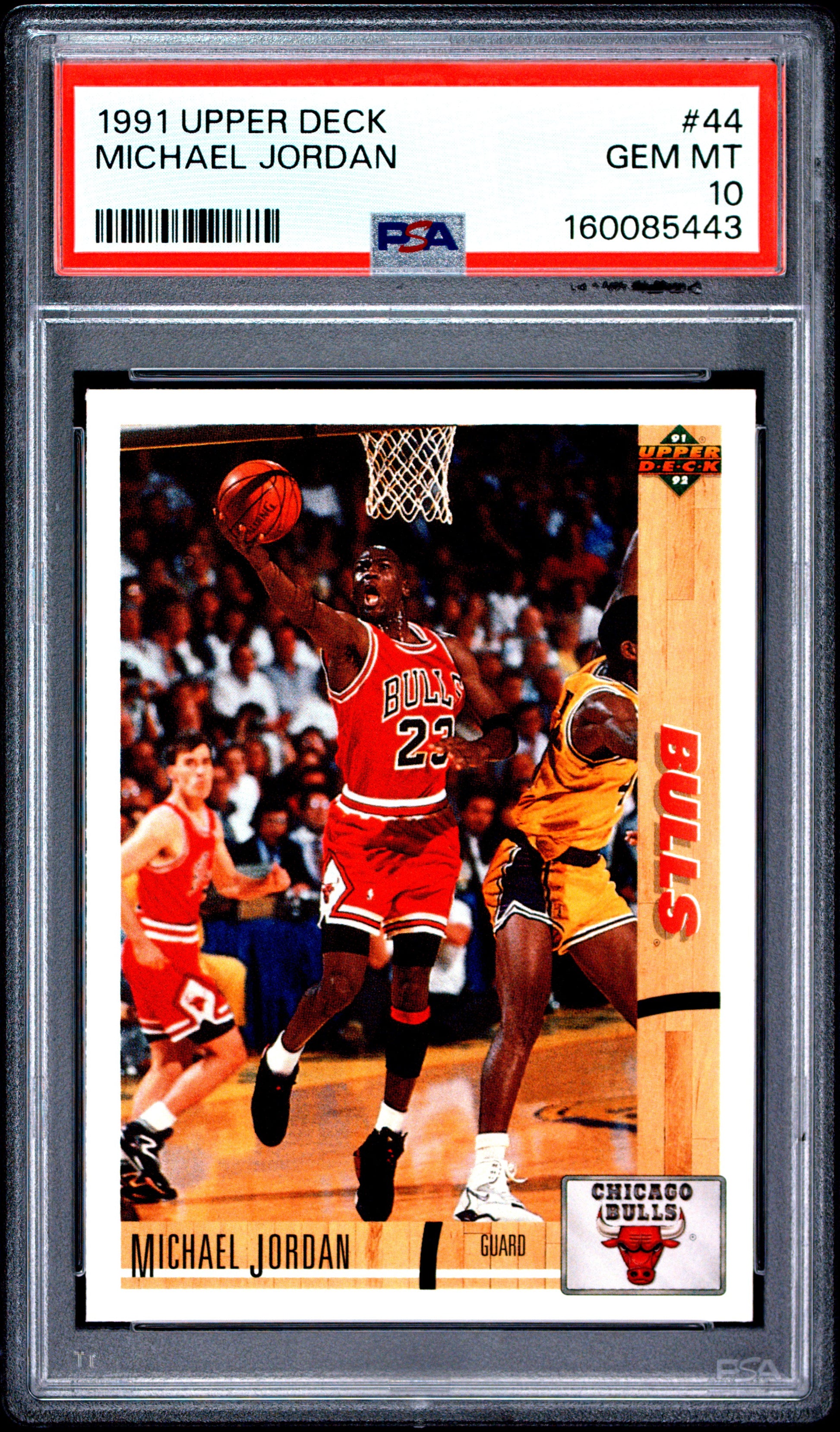 1991 Upper Deck #44 Michael Jordan PSA 10 (5443)