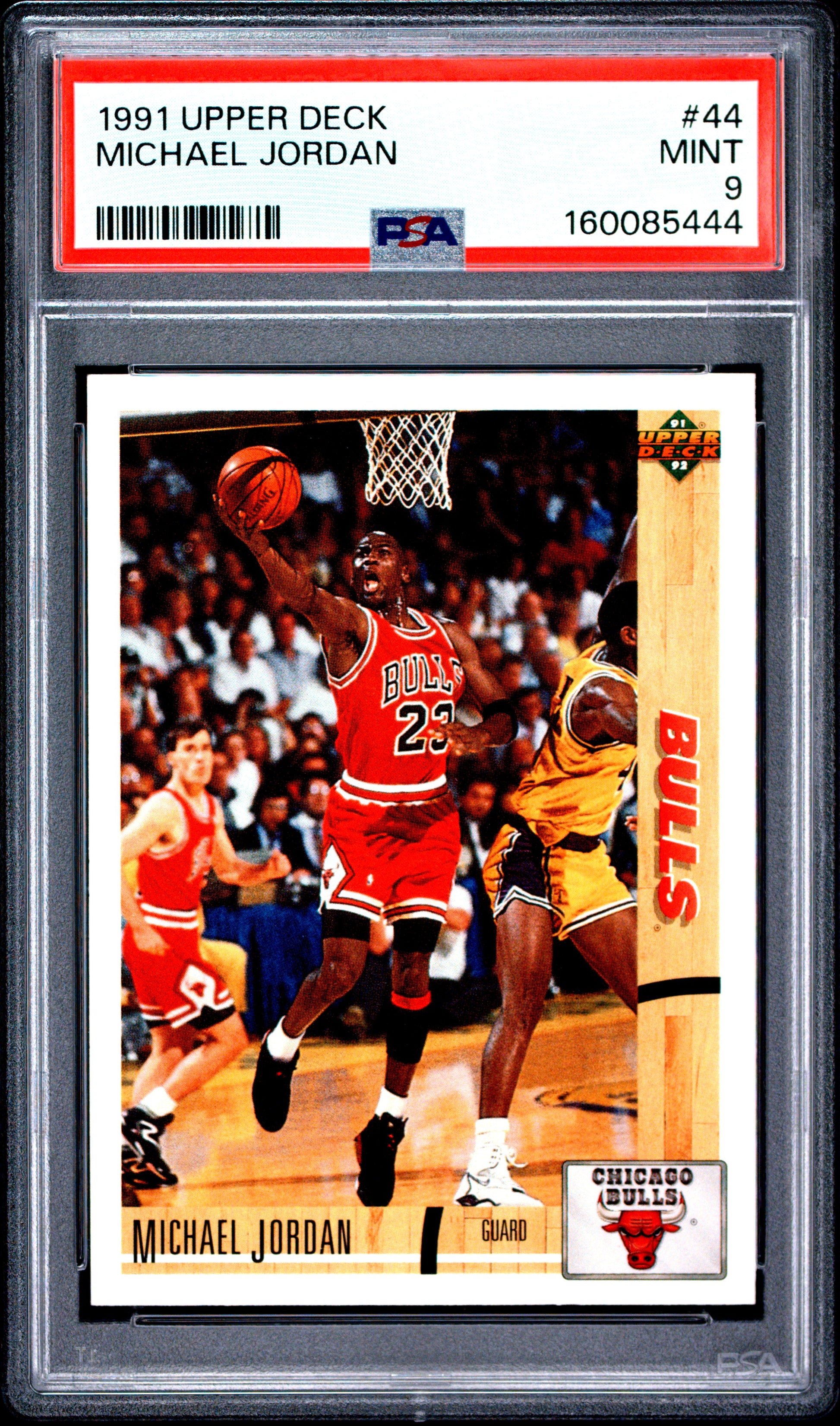 1991 Upper Deck #44 Michael Jordan PSA 9