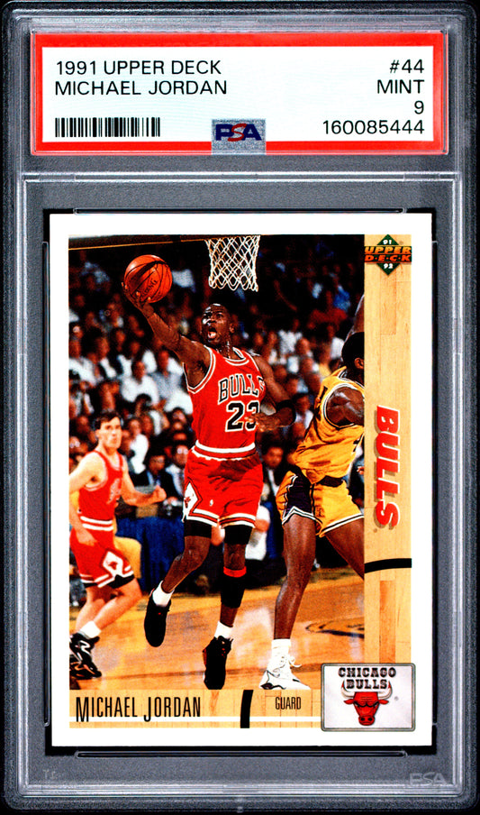 1991 Upper Deck #44 Michael Jordan PSA 9