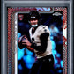 2025 Topps Chrome #398 Football Leather Refractor Tyler Shough RC PSA 10