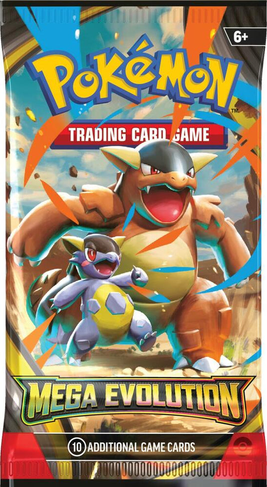 2025 Pokemon Mega Evolution Booster Pack - ME01: Mega Evolution (MEG)