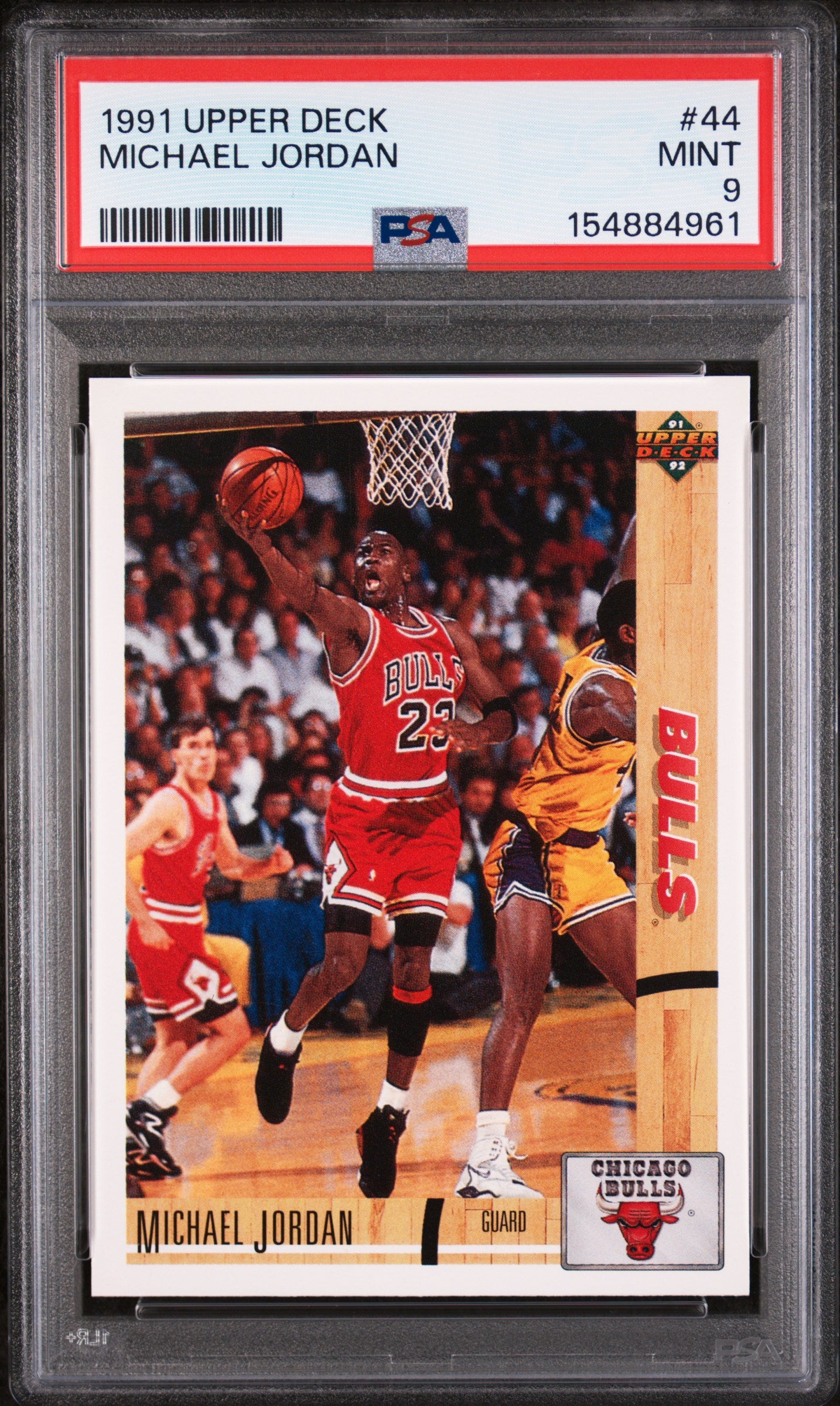 1991 Upper Deck #44 Michael Jordan PSA 9 (4961)
