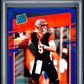 2020 Panini Donruss #301 Blue Press Proof Joe Burrow PSA 9