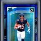 2024 Panini Donruss Optic #286 Blue Hyper Rome Odunze RC PSA 7