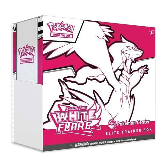 2025 Pokemon Scarlet & Violet White Flare Pokemon Center Elite Trainer Box
