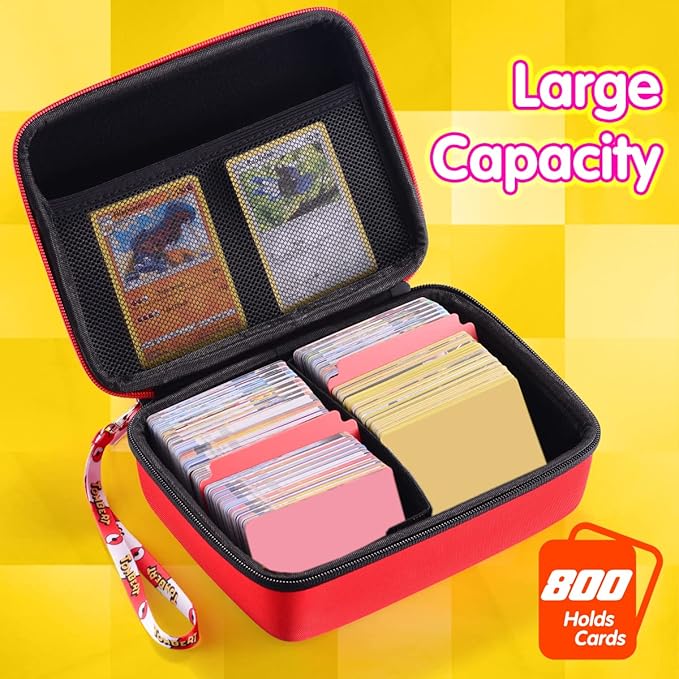 800 Card Pokeball Carrying Case