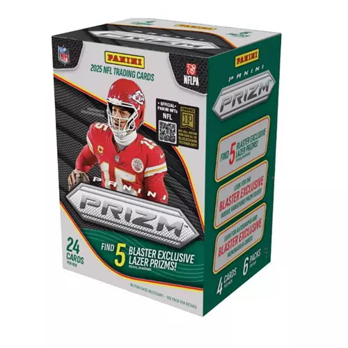 2025 Panini Prizm Football Blaster Box *Lazer Prizms*