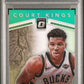 2017 Panini Donruss Optic Court Kings #3 G.Antetokounmpo Green #'d 1/5 PSA 8