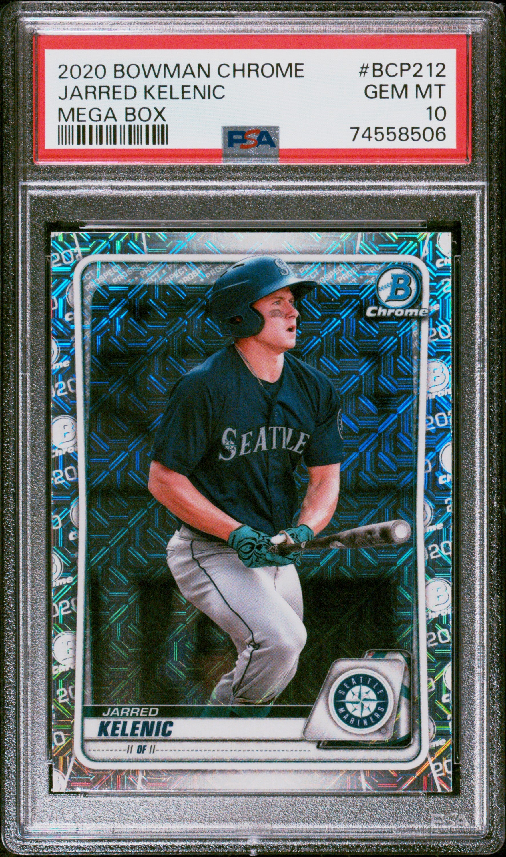 2020 Bowman Chrome Mega Box #BCP212 Jarred Kelenic Mega Box PSA 10