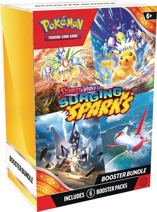 2024 Pokemon Scarlet & Violet Surging Sparks Booster Bundle