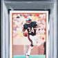 1985 Topps Stickers #156 Walter Payton Coming Soon PSA 8