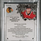 2018 U.D. Black Diamond #BDBPK Patrick Kane Relic PSA 8