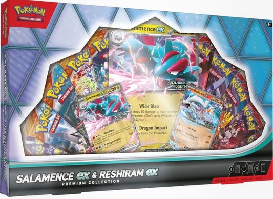 Pokemon Salamence EX & Reshiram EX Premium Collection