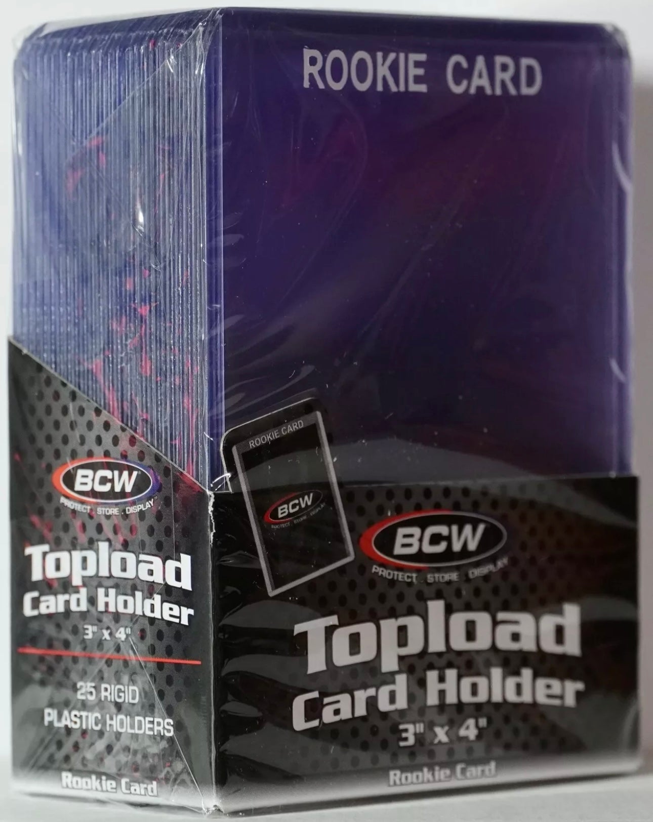 Rookie Card Top Loader - white