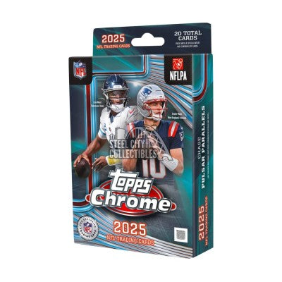 2025 Topps Chrome Football Hanger Box