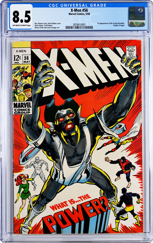 X-Men #56 Marvel Comics 5/69 CGC 8.5 Neal Adams Cover