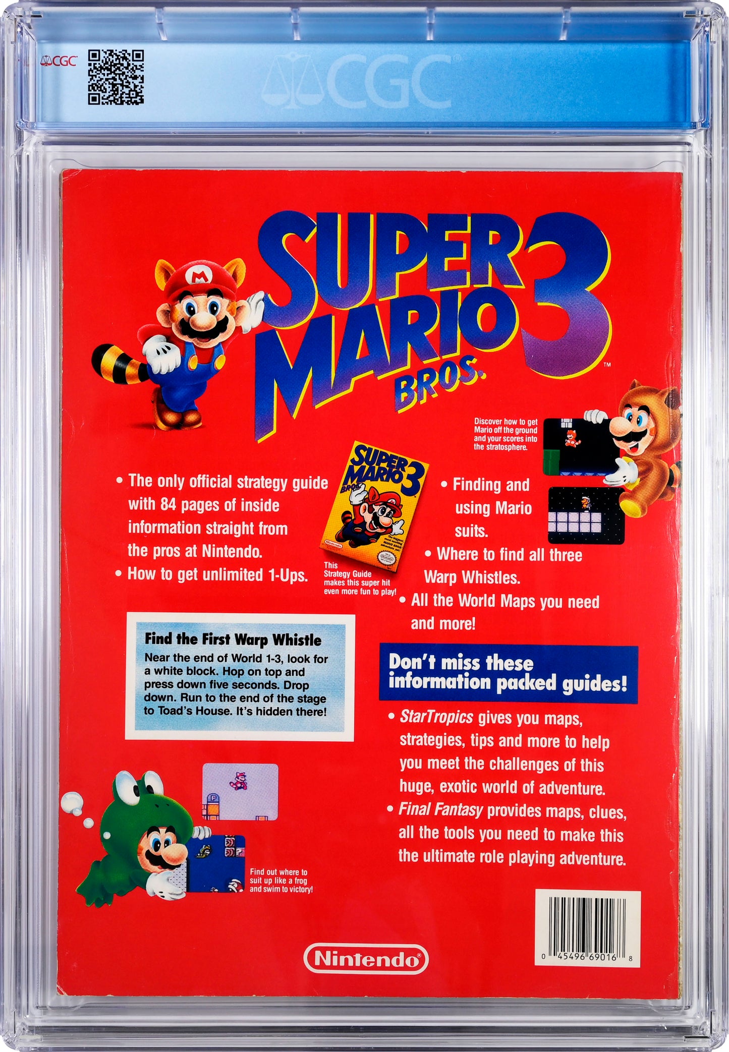 Nintendo Power Strategy Guide #13 Super Mario Bros. 3 6/90 CGC 5.5