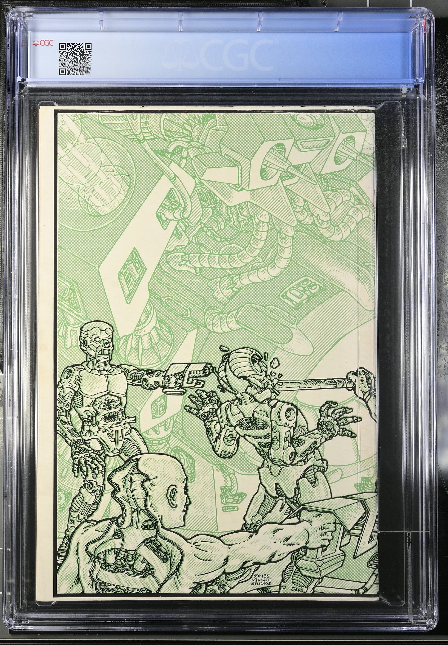 Teenage Mutant Ninja Turtles #4 Mirage Studios 1985 CGC 5.0