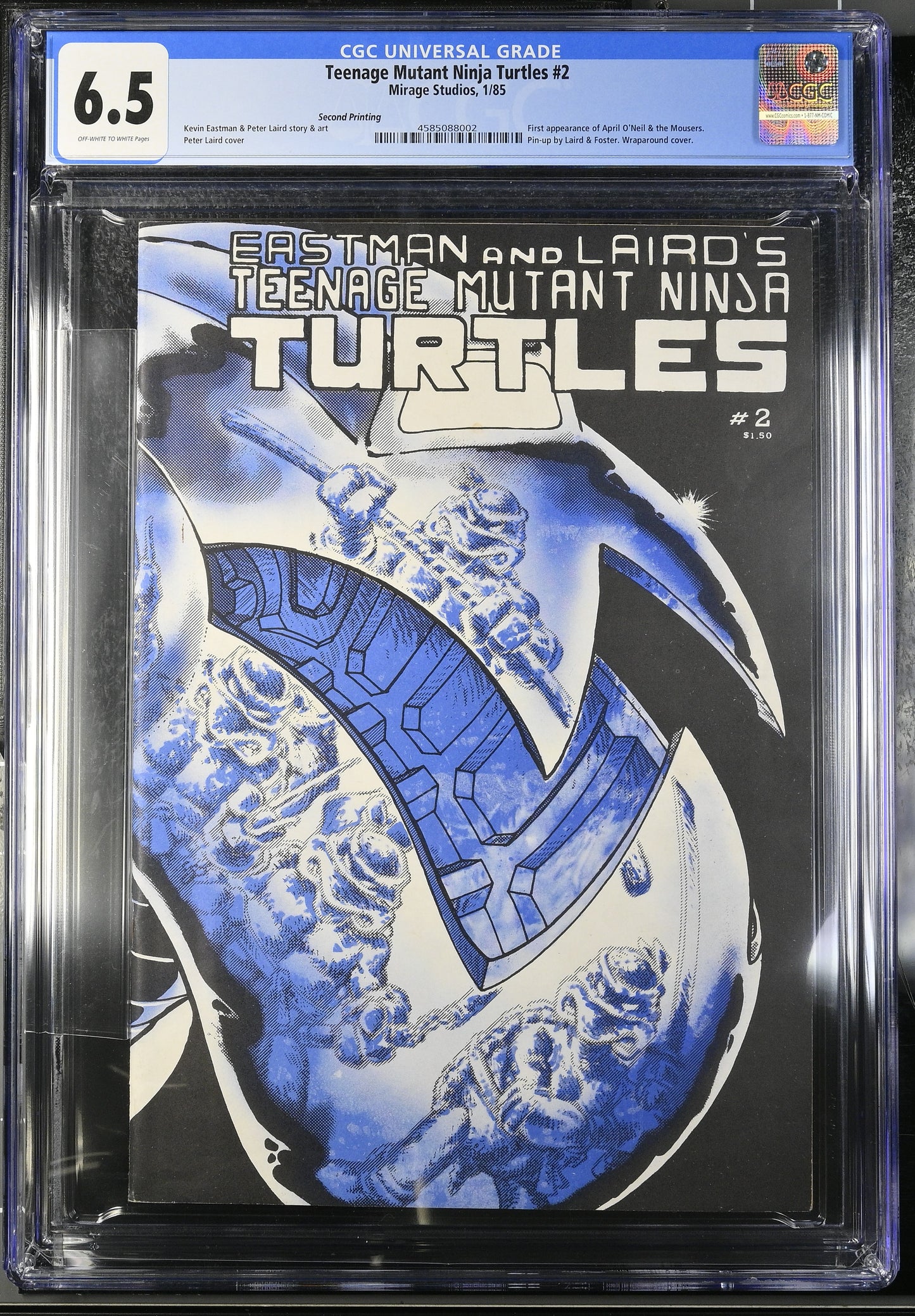 Teenage Mutant Ninja Turtles #2 Mirage Studios 1/85 CGC 6.0