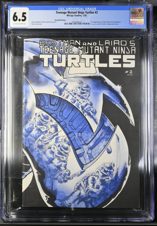 Teenage Mutant Ninja Turtles #2 Mirage Studios 1/85 CGC 6.0