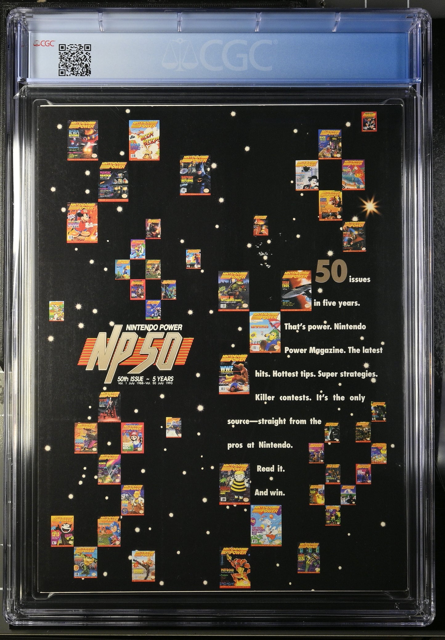 Nintendo Power #50 7/93 Nintendo of America Inc. CGC 9.0 Link's Awakening