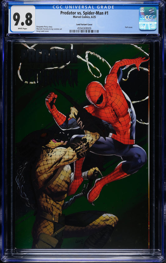 Predator vs. Spider-Man #1 Marvel Comics 6/25 CGC 9.8
