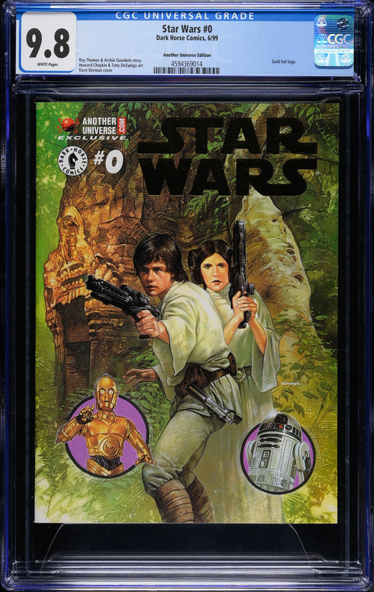 Star Wars #0 Dark Horse Comics 6/99 Another Universe Edition CGC 9.8