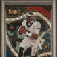 2020 Panini Select #350 Jalen Hurts Die-Cut Tri-Color Prizm PSA 10