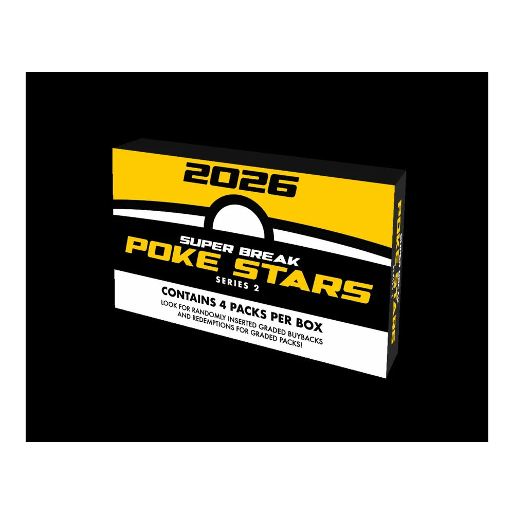 2026 SUPER BREAK POKE STARS SERIES 2 BOX