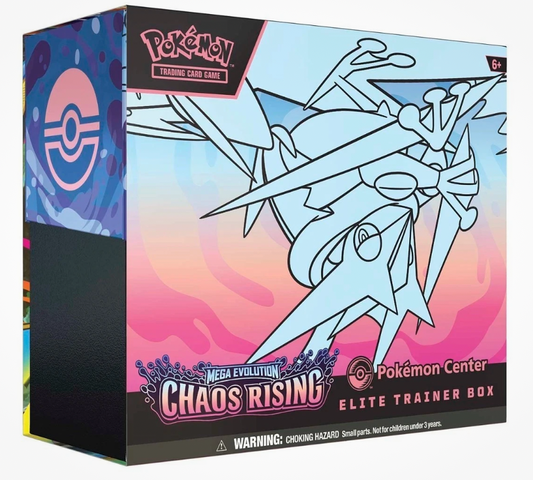2026 Pokemon Mega Evolutions: Chase Rising Elite Trainer Box