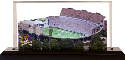 East Carolina Pirates Dowdy Ficklen Stadium - NCAA Stadium Replica with LEDs