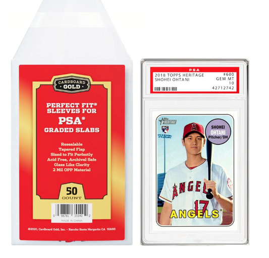 PSA Graded Card Sleeves (qty 50)