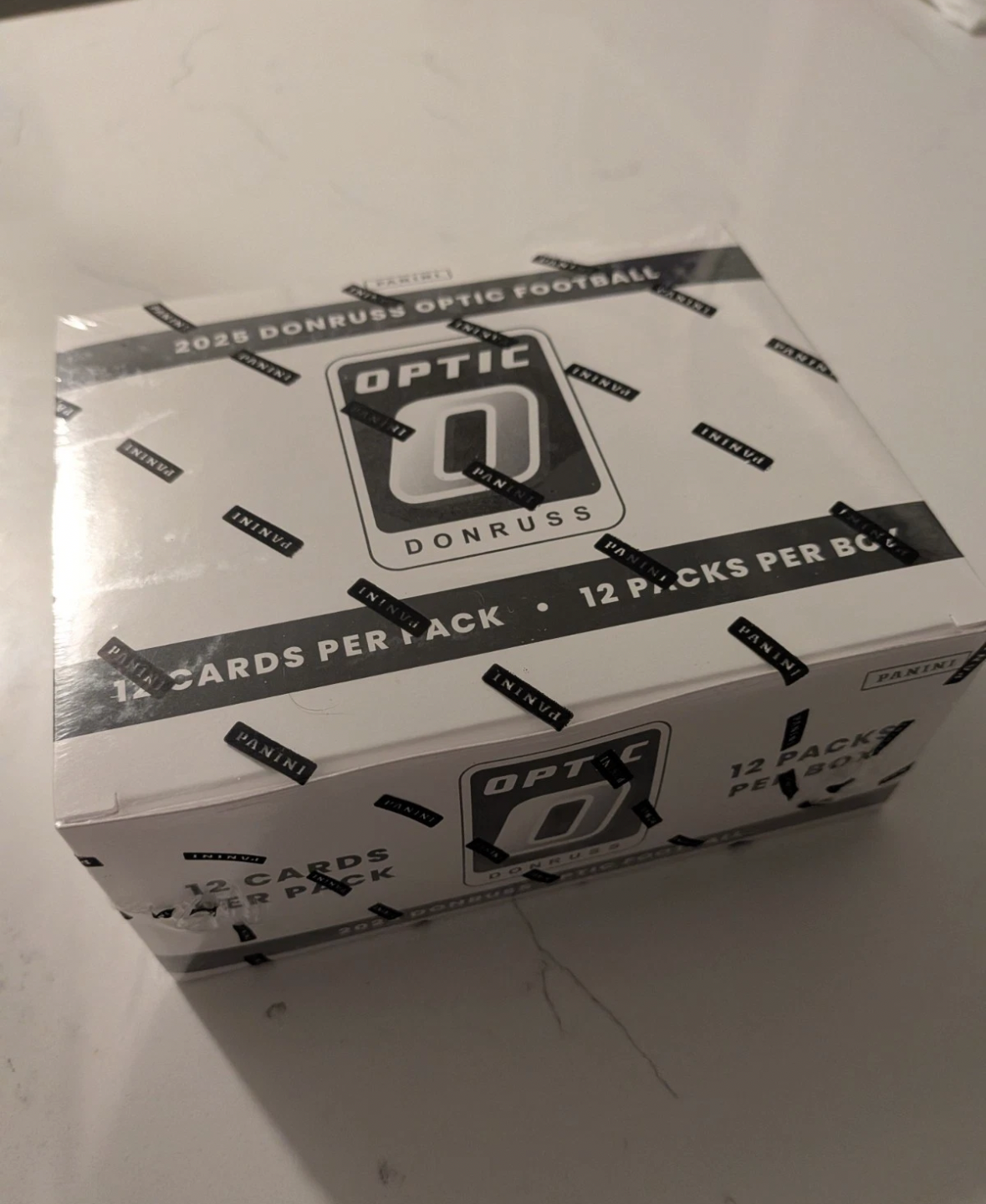 2025 Donruss Optic Football Fat Packs 12 Packs Per Box