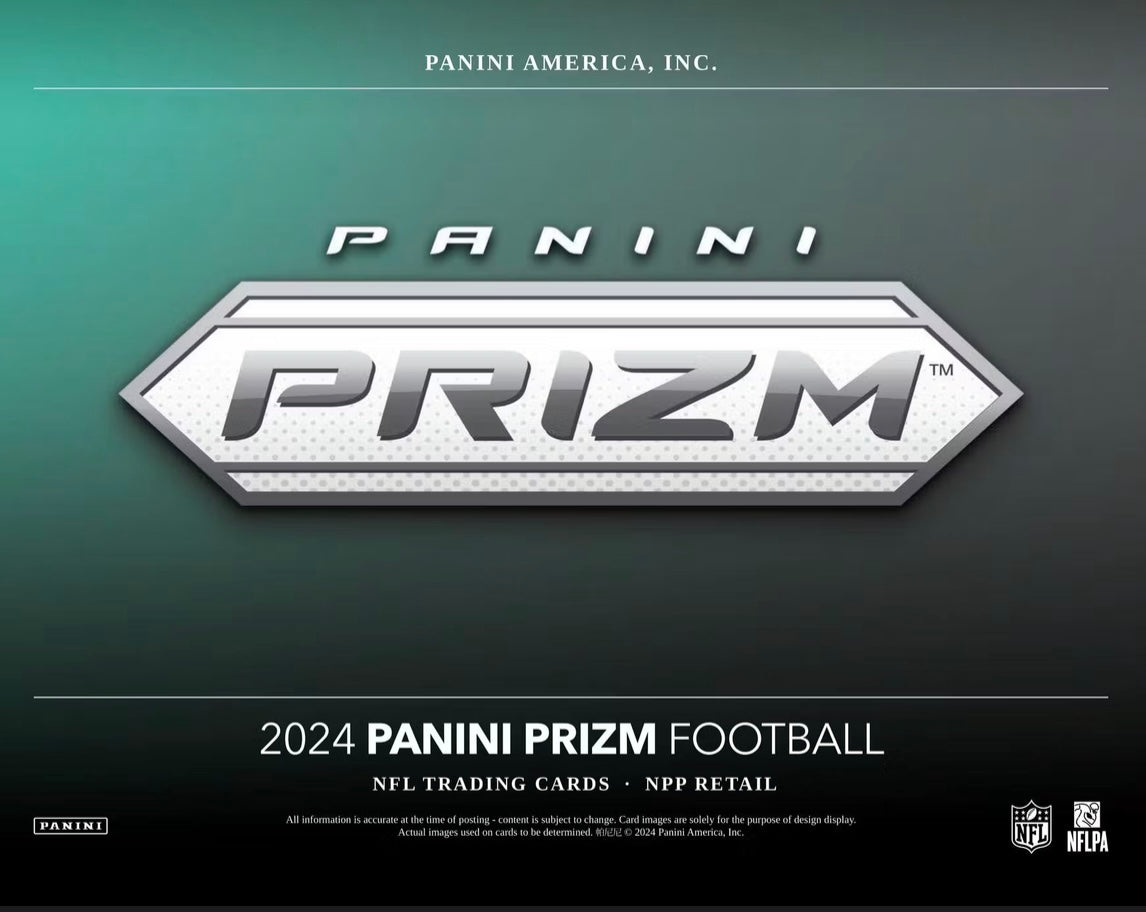 2024 Panini Prizm Football Mega Box (Neon Green Pulsar)