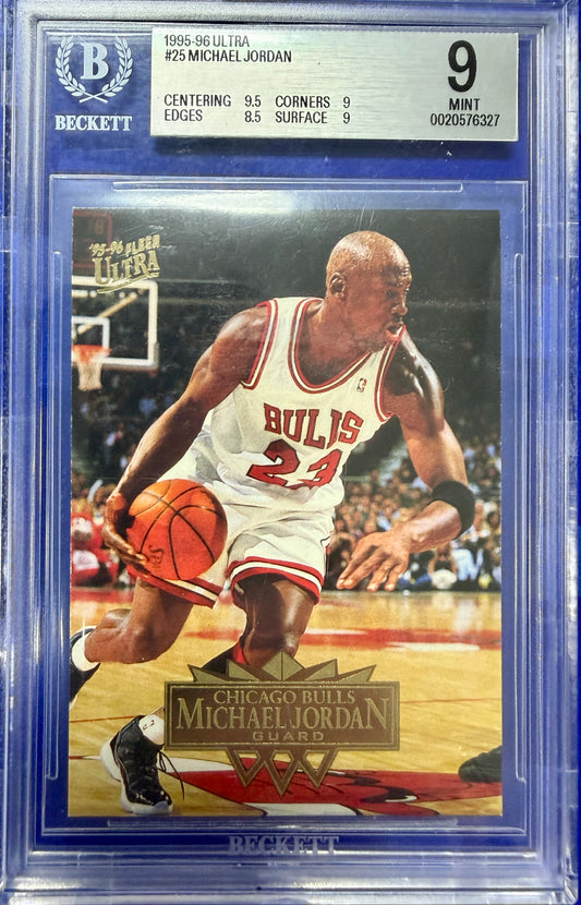 1995-96 Ultra #25 Michael Jordan