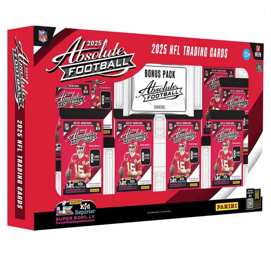 2025 Panini Absolute Football Trading Cards Bundle