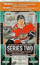 2023-24 Upper Deck Hockey Series 2 Blaster w/ Jumbo Young Gun