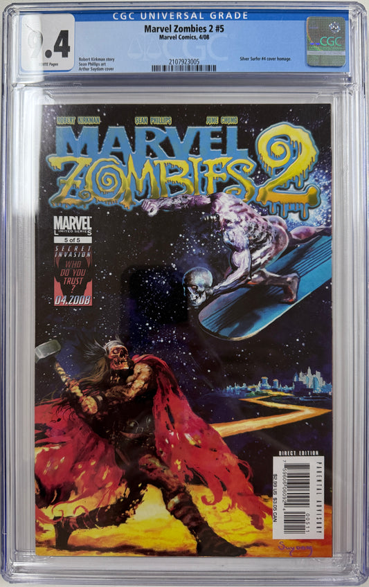 Marvel Zombies 2 #5 Marvel CGC 9.4