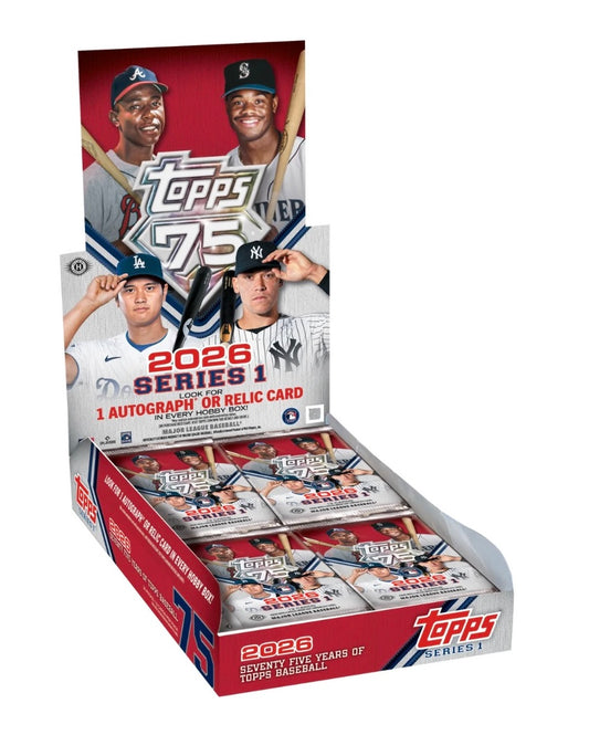 2026 Topps Series 1 Baseball Hobby Box