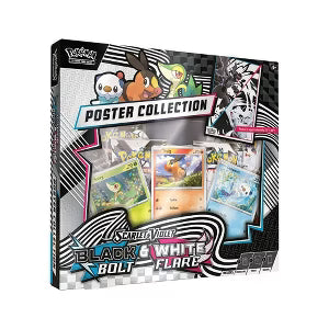 2025 Pokemon SV Black Bolt/White Flare Poster Collection