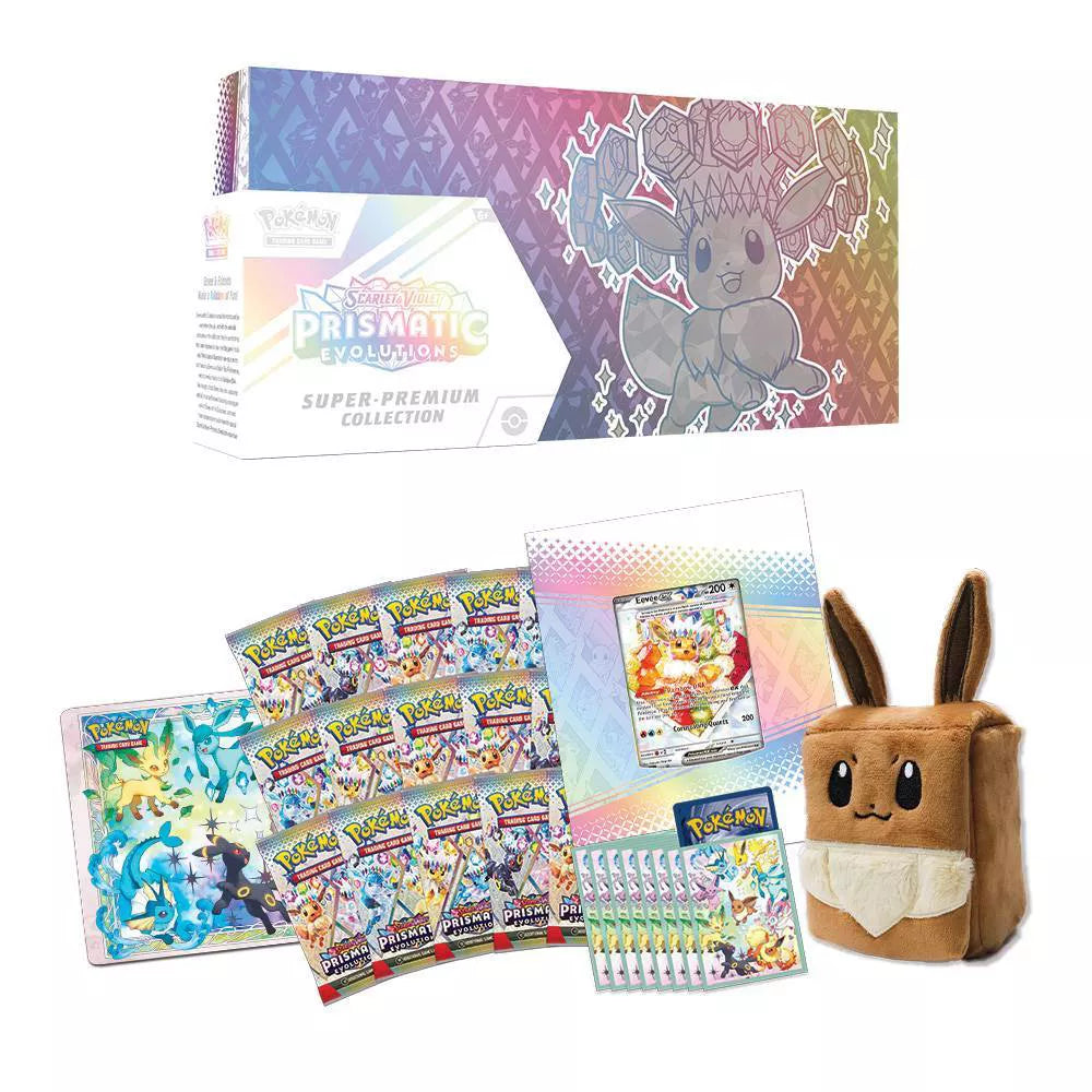 Pokémon TCG: Scarlet & Violet Prismatic Evolutions Super-Premium Collection