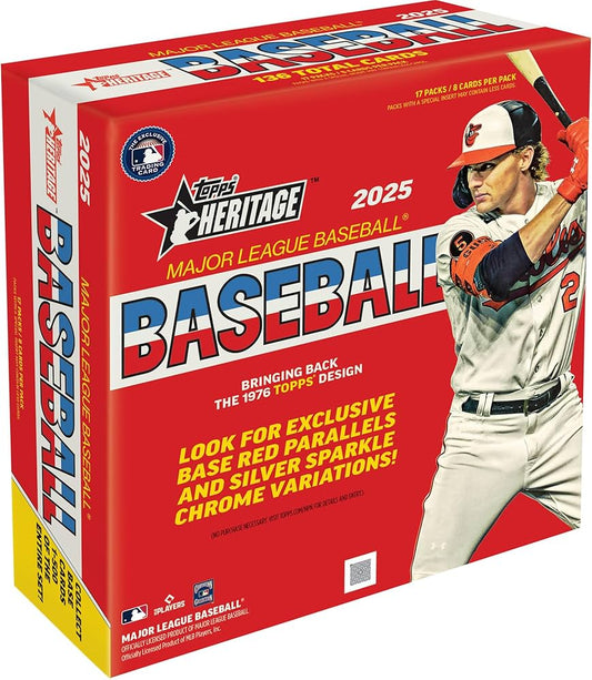2025 Topps Heritage Baseball Mega Box