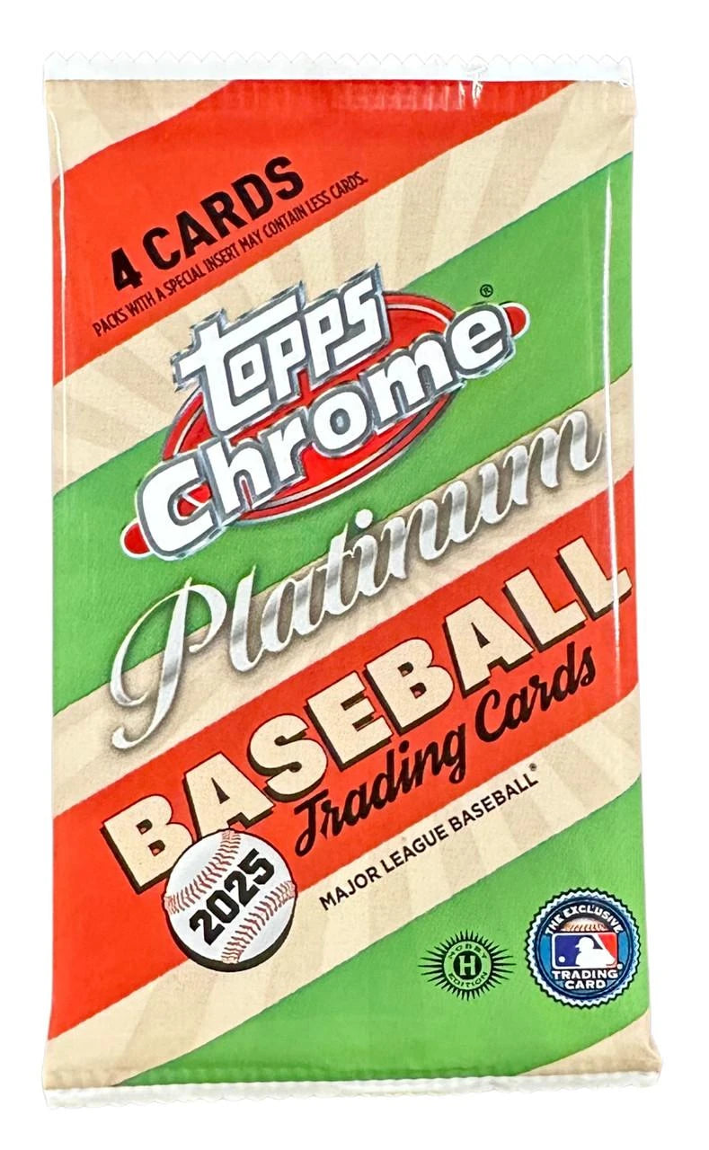 2025 Topps Chrome Platinum Baseball Hobby Pack