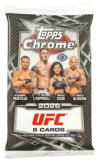 2026 Topps Chrome UFC Hobby Pack