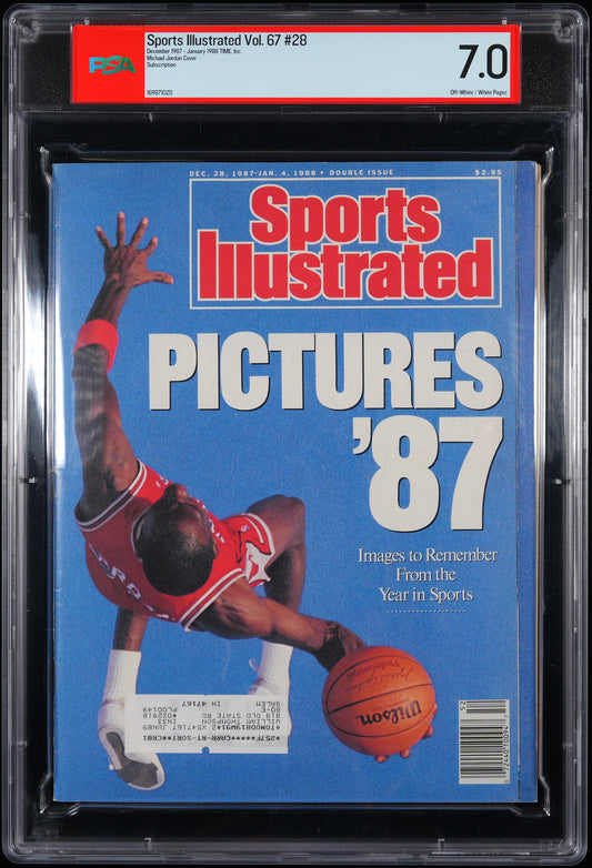 TIME, INC. SPORTS ILLUSTRATED DECEMBER 28, 1987 - JANUARY 4, 1988 SUBSCRIPTION MICHAEL JORDAN 7.0