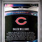2024 Prizm Fireworks #25 Caleb Williams Green RC PSA 10