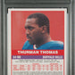 1989 Score #211 Thurman Thomas RC PSA 9
